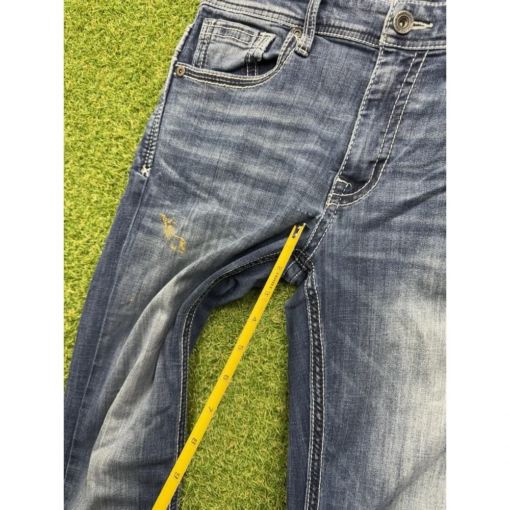 Buckle BKE Jake Jeans Mens 31x38 Medium Wash Straight Leg Stretch Casual Comfort